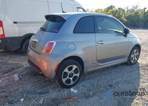 2017 Fiat 500E Battery Electric from USA, damaged, VIN 3C3CFFGE8HT579984